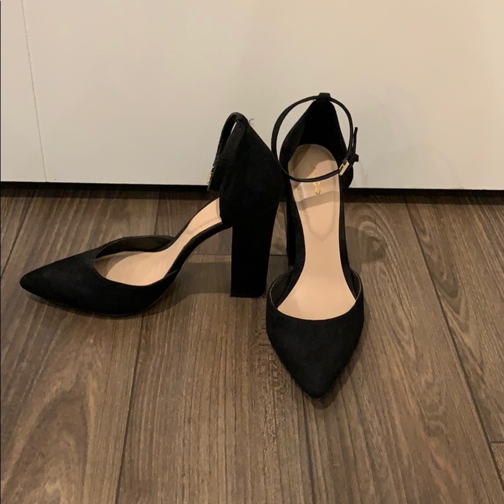 Aldo black heels